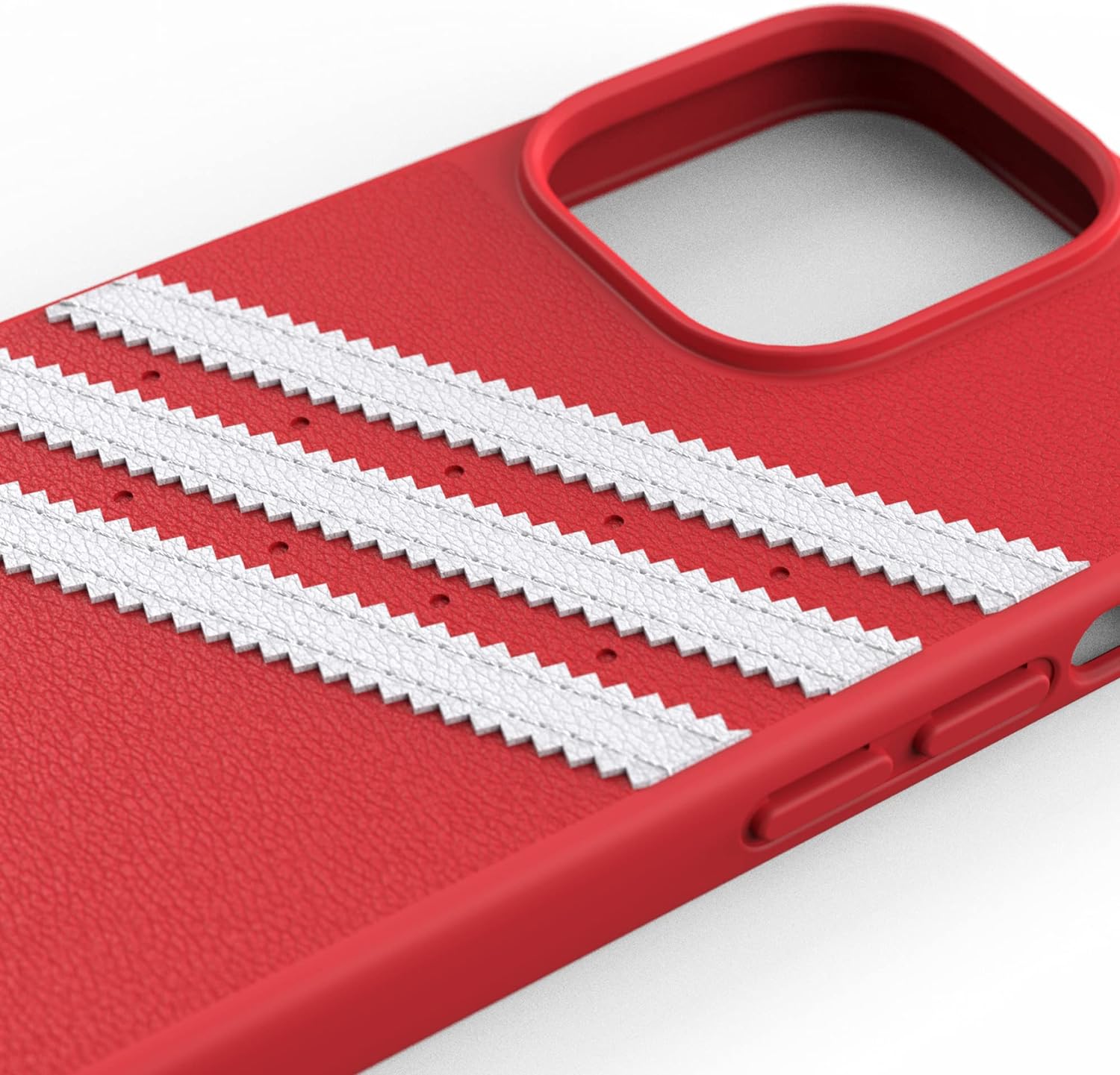 adidas Case Designed for iPhone 13 Pro 6.1, Drop-Tested Cases, Shockproof Raised Edges, Original Protective Case, Scarlet Red