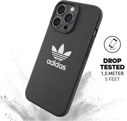 adidas Case Designed for iPhone 13 Pro 6.1, Drop Tested Cases, Shockproof Raised Edges, Original Protective Case, Black