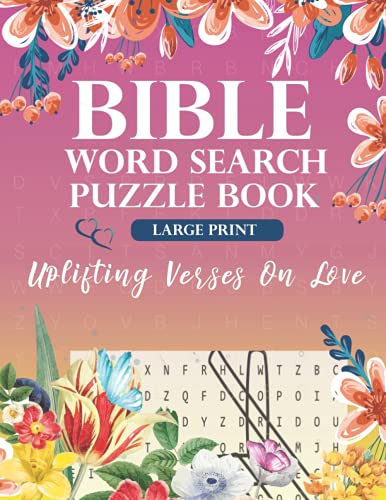 Bible Word Search Puzzle Book (Large Print)