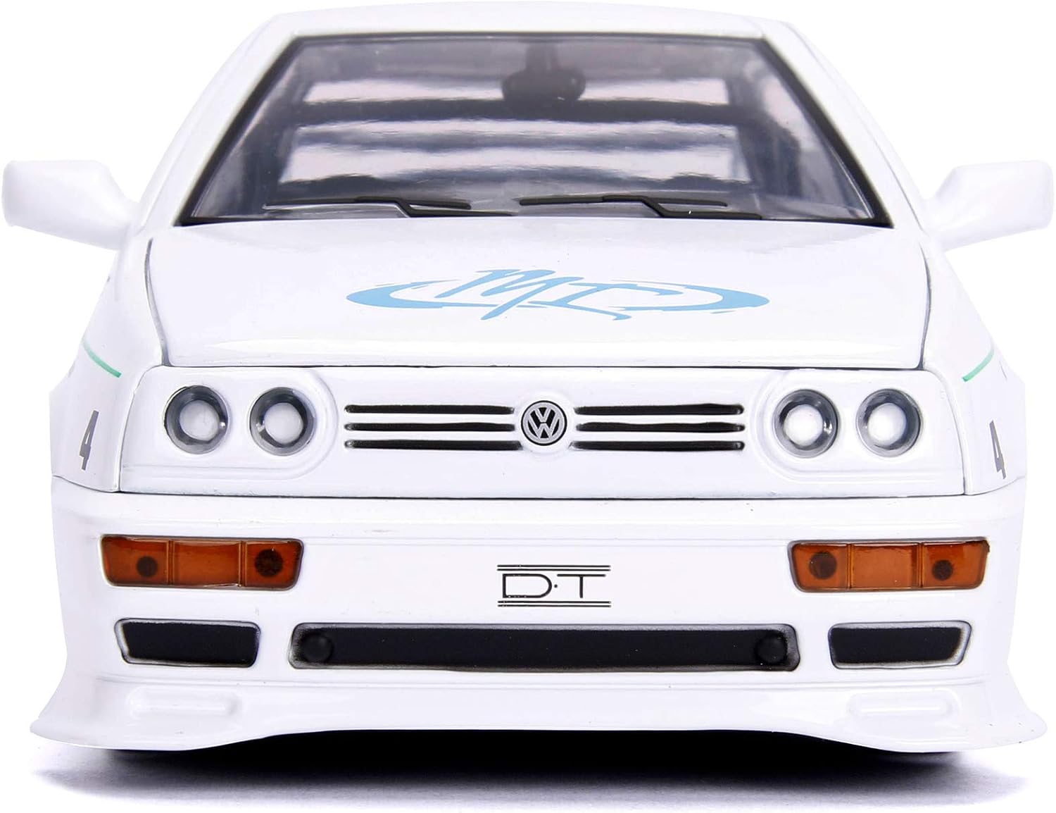 Jada 253203025 The Fast And The Furious 1:24 F&F Jesses VW Jetta, White/Blue