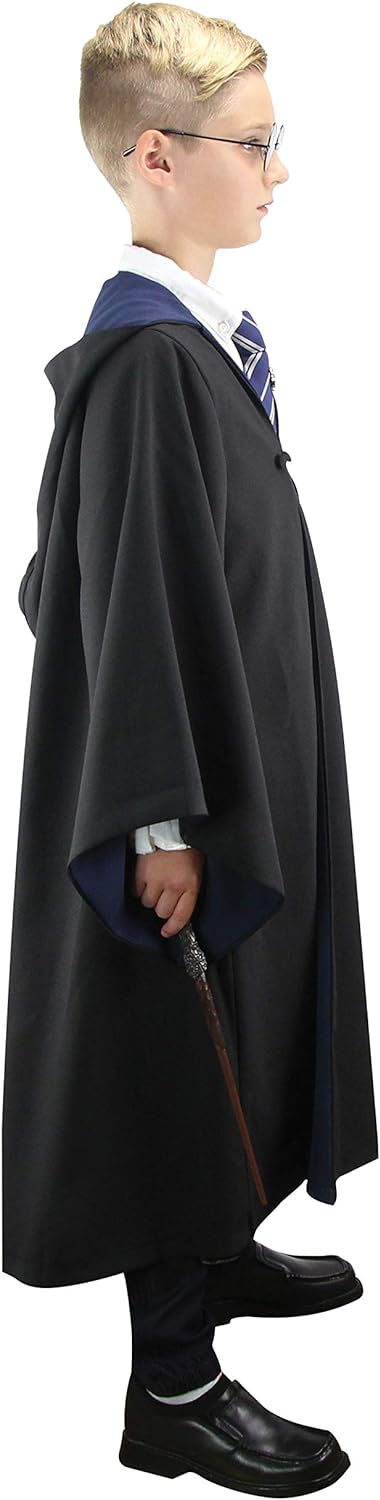 Cinereplicas Harry Potter - Hogwarts Robe Ravenclaw - XS/Kids - Official License, Cinereplicas Harry Potter - Hogwarts Robe Ravenclaw - XS/Kids - Official License, Cinereplicas Men's Cinereplicas XS Black, Cinereplicas Harry Potter - Robe de Sorcier Gryff