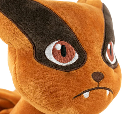 BARRADO Soft Toy of the Characters of Naruto 25cm, 9'84" - Naruto, Kakashi, Sasuke, Kurama, Naruto Six Path - Super Soft Quality (Kurama