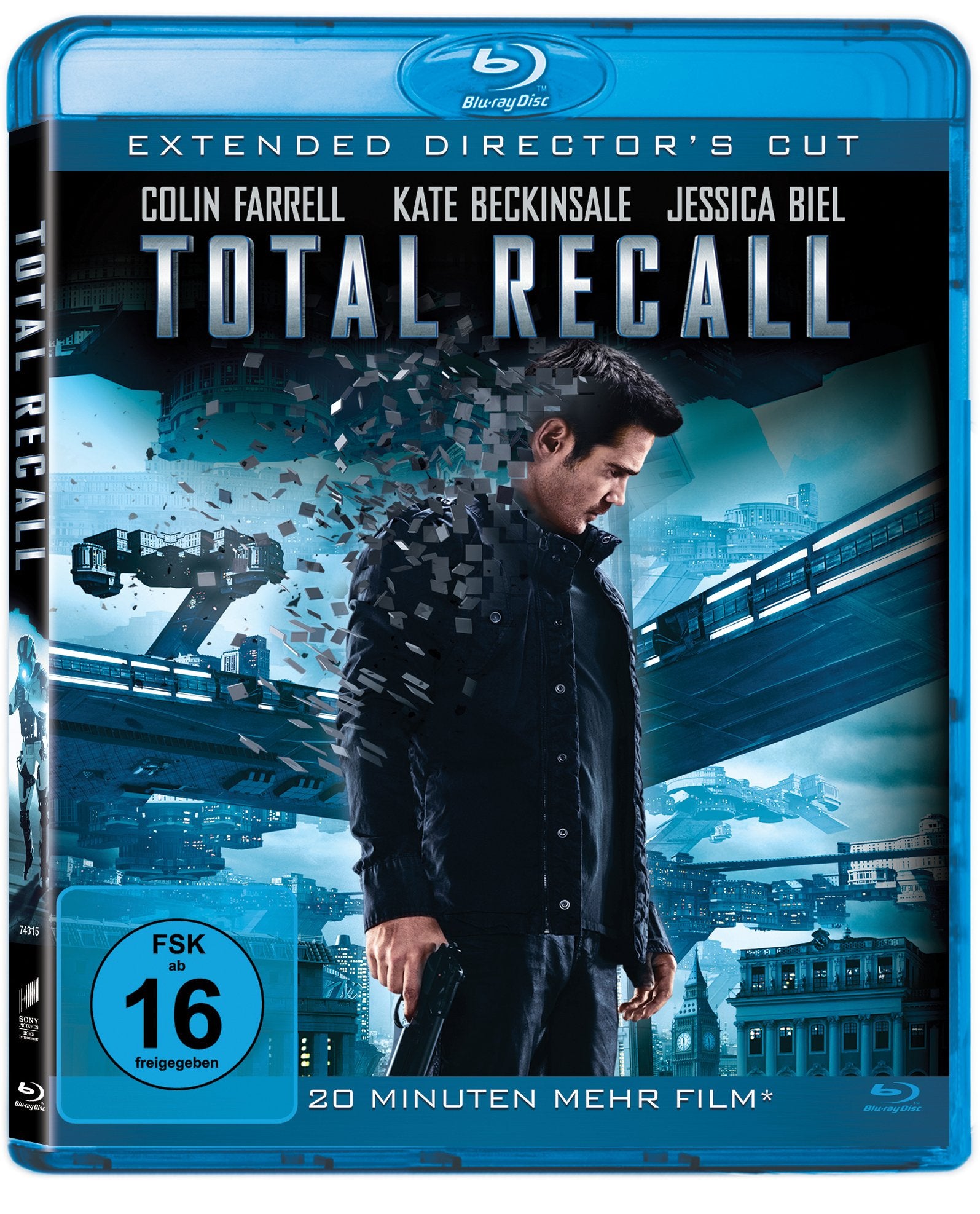 Total Recall (2012) (Director's Cut + Kinoversion, Blu-ray