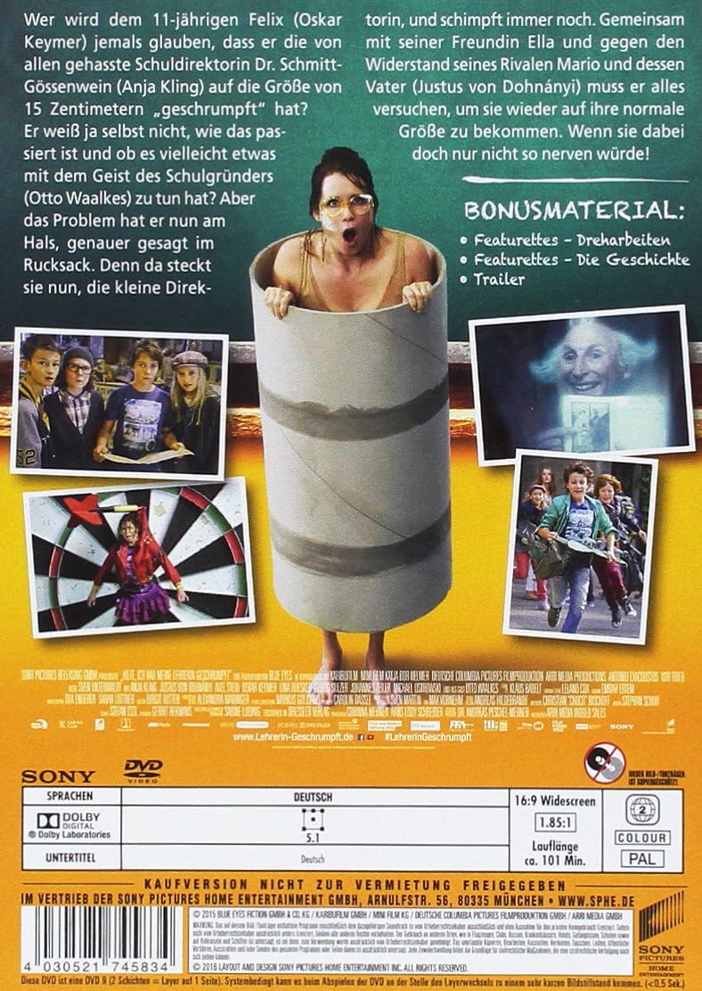 Hilfe, ich hab meine Lehrerin geschrumpft (DVD