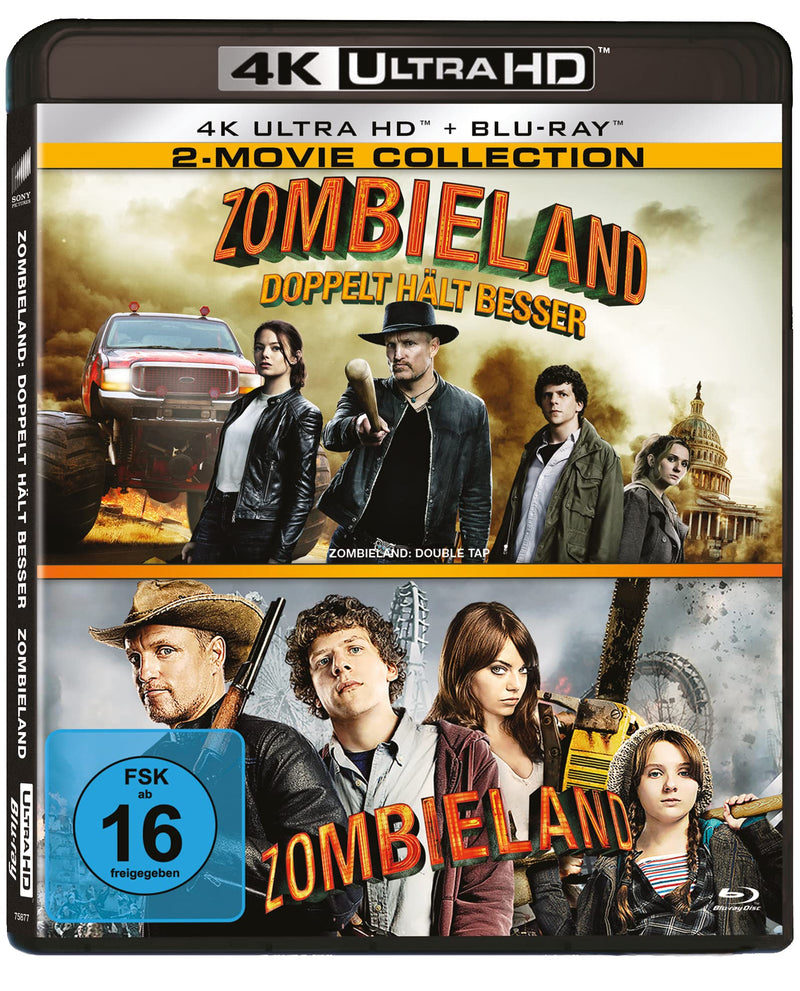 Zombieland 1 & 2 (2 4K-UHDs + 2 s)