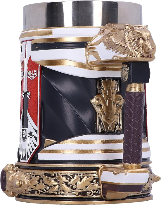 Nemesis Now Destiny Gjallarstein Tankard 15.5cm, Resin, Officially Licensed Destiny Merchandise, Exclusive Destiny Gjallarstein Beer Mug, Cast in Resin, Expertly Hand-Painted, Removable Insert