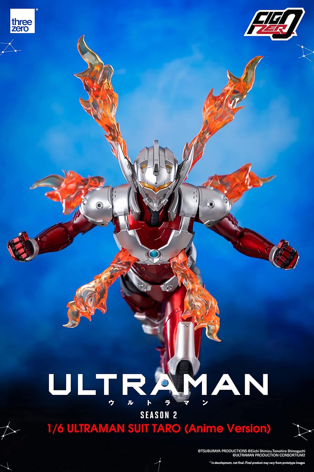 threezero Ultraman Suit Taro (Season 2 Anime Ver.) 1:6 Scale FigZero Collectible Figure