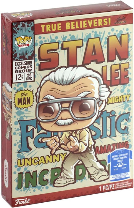 Funko Pop! Boxed Tee: Marvel - Stan Lee - M