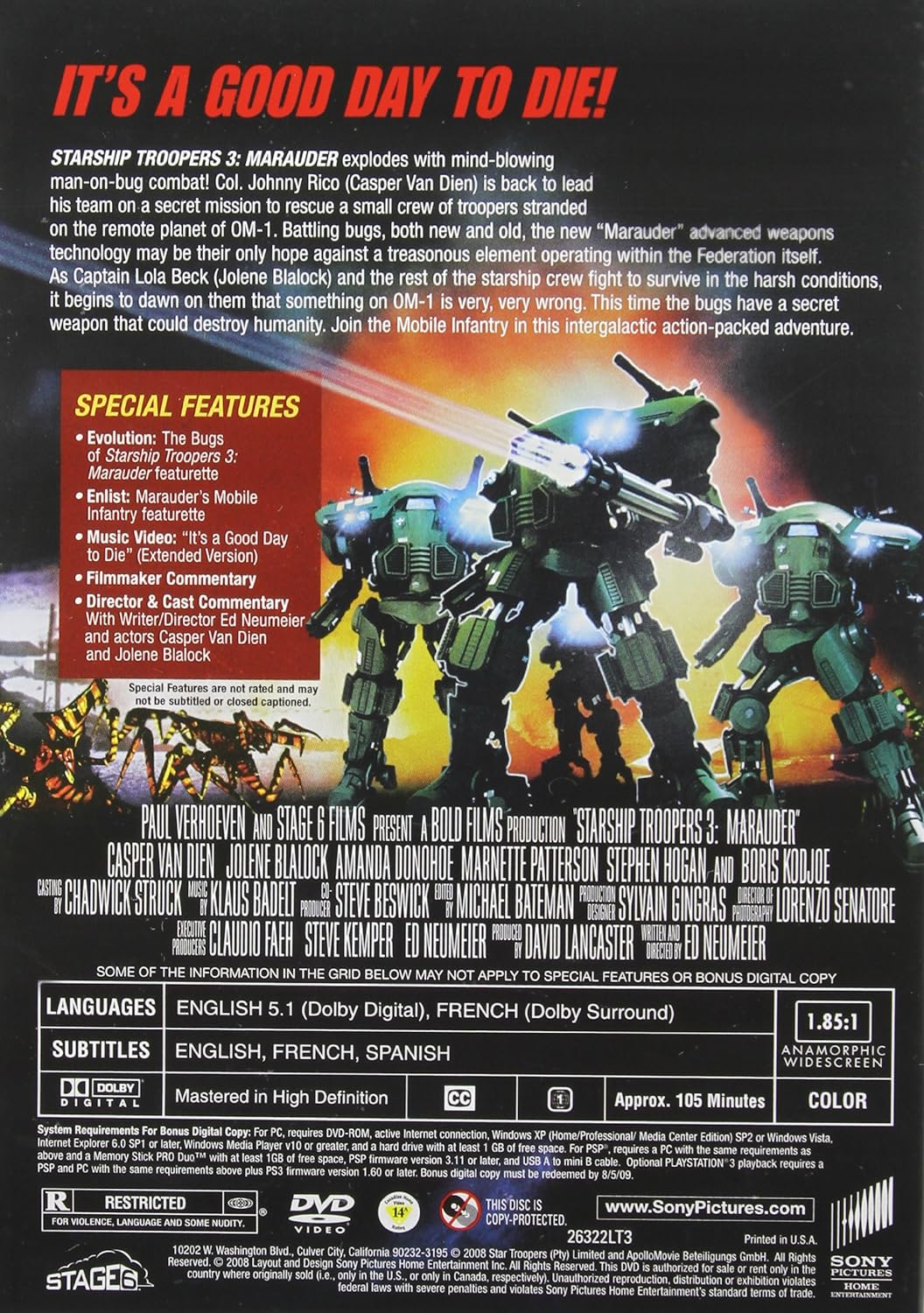 Starship Troopers 1-3