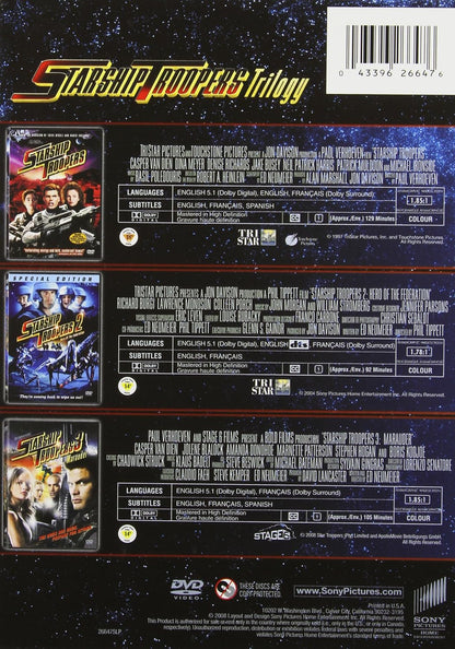 Starship Troopers 1-3