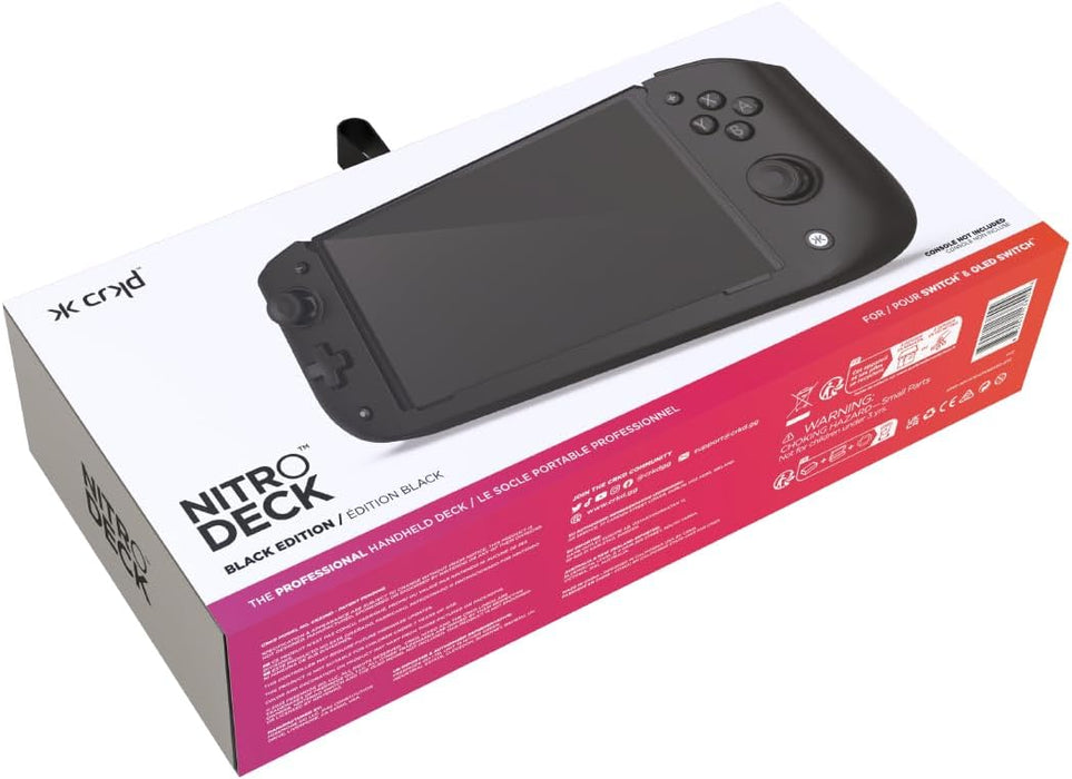 CRKD - Nitro Deck for Switch & OLED Switch (Black) (INT