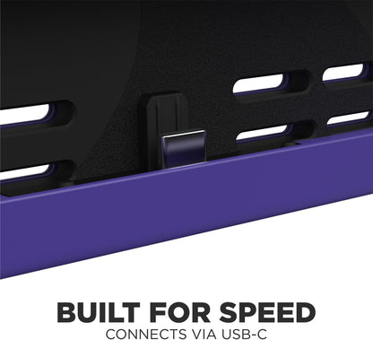CRKD - Nitro Deck Retro for Switch & OLED Switch Limited Edition with Case (Purple) (INT
