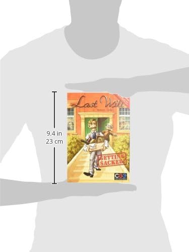 Czech Games-Last Will: Getting Sacked Juego de Mesa, Multicolor, Medium (CGE00025