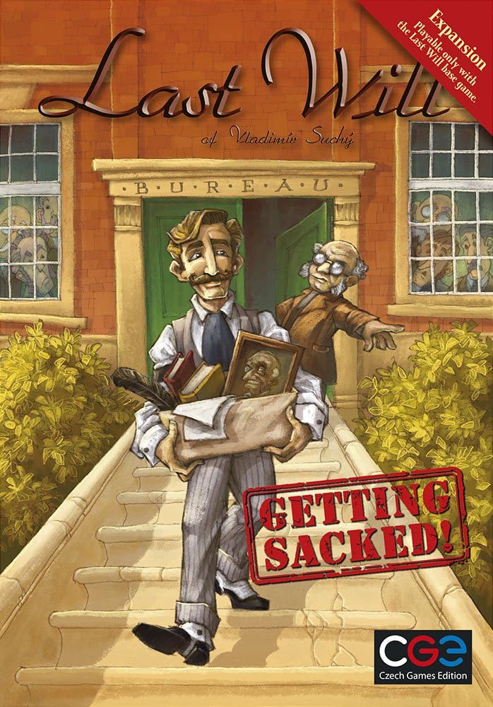 Czech Games-Last Will: Getting Sacked Juego de Mesa, Multicolor, Medium (CGE00025