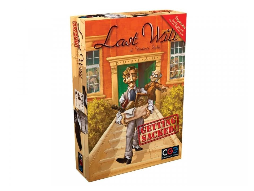 Czech Games-Last Will: Getting Sacked Juego de Mesa, Multicolor, Medium (CGE00025