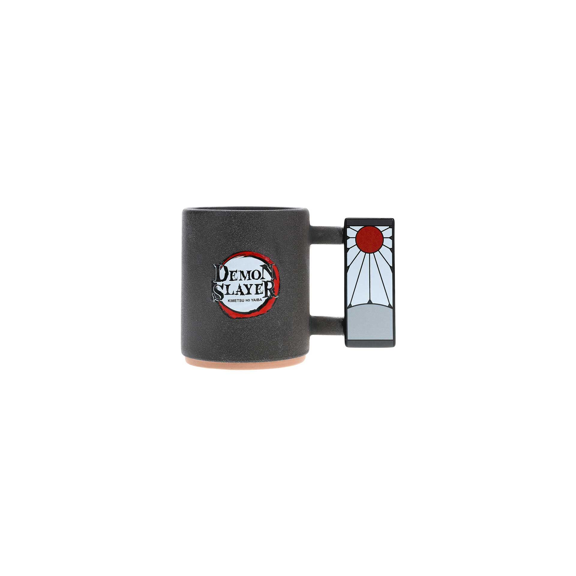 Paladone Demon Slayer Mug with Tanjiro Hanafuda Earring for Handle, 450ml (15 fl oz) Ceramic Mug, Cup for Fans of Demon Slayer Kimetsu No Yaba Anime