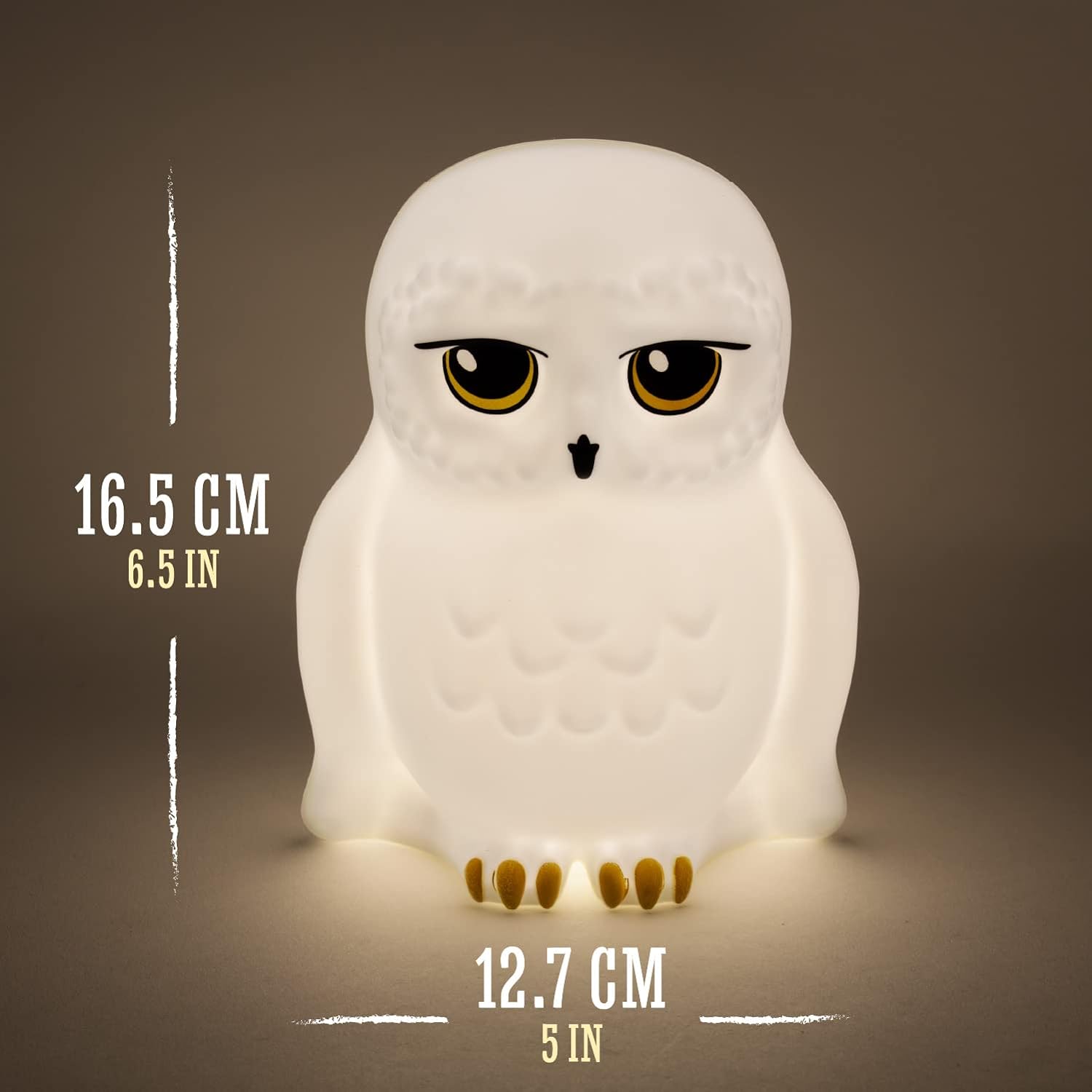 Paladone Harry Potter Hedwig Night Light - Harry Potter Decor - Bedroom Night Light for Kids