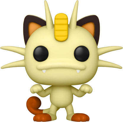 Funko POP! Games: Pokemon - Meowth - Verzamelbaar Vinyl Figuur - Cadeau Idee - Officiële Merchandise -Video Games Fans - Model Figuur voor Verzamelaars en Display