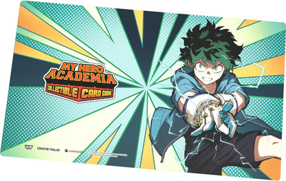 UVS Games My Hero Academia Collectible Card Game Set 6: Jet Burn - Izuku Midoriya Playmat