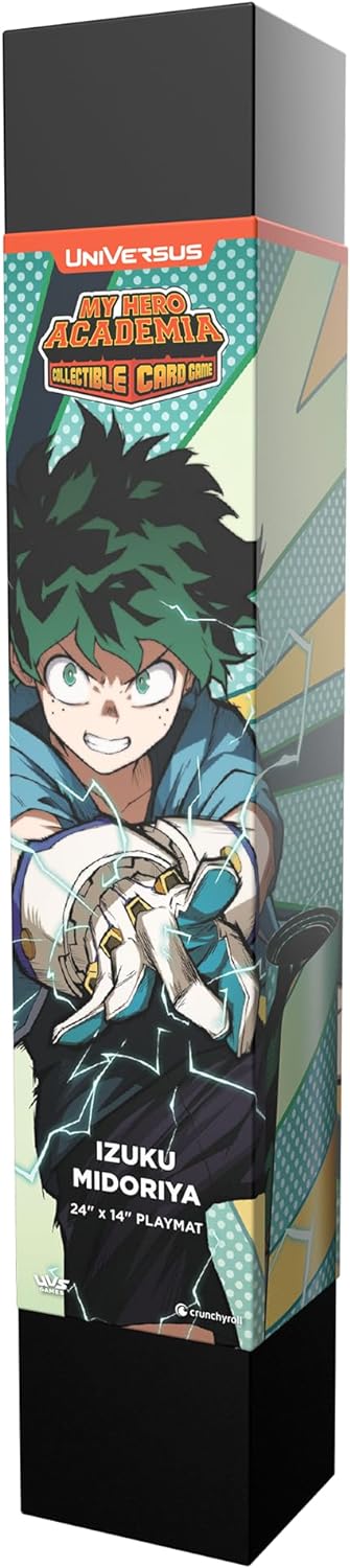 UVS Games My Hero Academia Collectible Card Game Set 6: Jet Burn - Izuku Midoriya Playmat