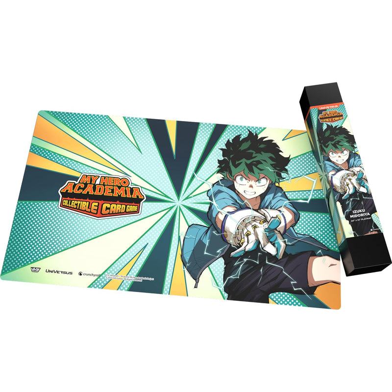 UVS Games My Hero Academia Collectible Card Game Set 6: Jet Burn - Izuku Midoriya Playmat