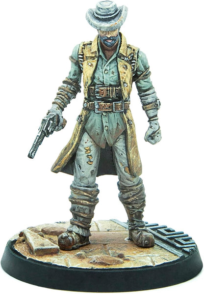 Modiphius: Fallout: Wasteland Warfare - Raiders Overlords - 3 Figures, Nuka World Wave, 32mm Multi-Part Resin Unpainted Miniatures, RPG, Scenic Bases
