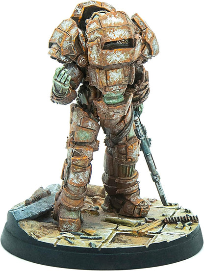 Modiphius: Fallout: Wasteland Warfare - Raiders Overlords - 3 Figures, Nuka World Wave, 32mm Multi-Part Resin Unpainted Miniatures, RPG, Scenic Bases