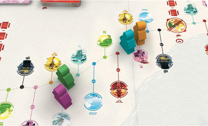 Fun Forge, Tokaido 10th Anniversary Edition, Board Game, Ages 8+, 2-5 Players, 45 Minutes Playing Time