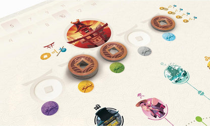 Fun Forge, Tokaido 10th Anniversary Edition, Board Game, Ages 8+, 2-5 Players, 45 Minutes Playing Time