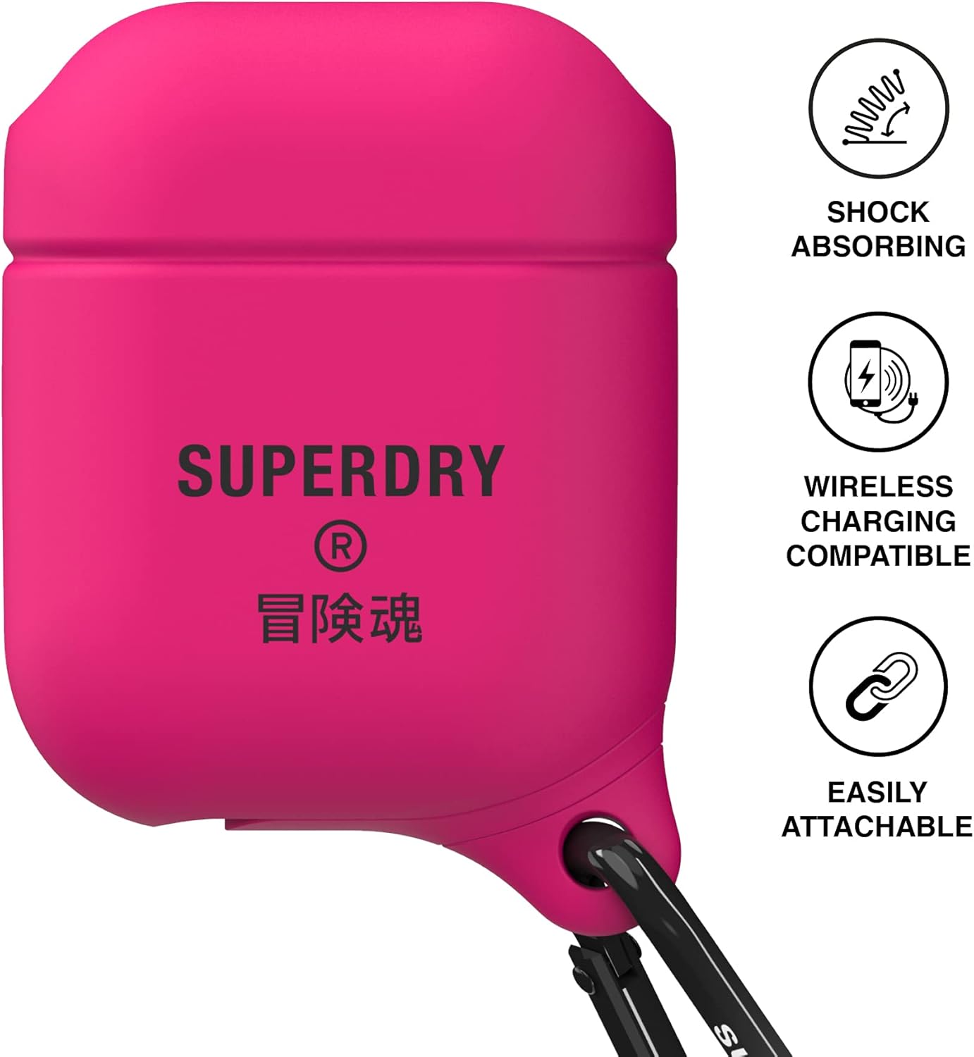 Superdry Airpod Cover Pink