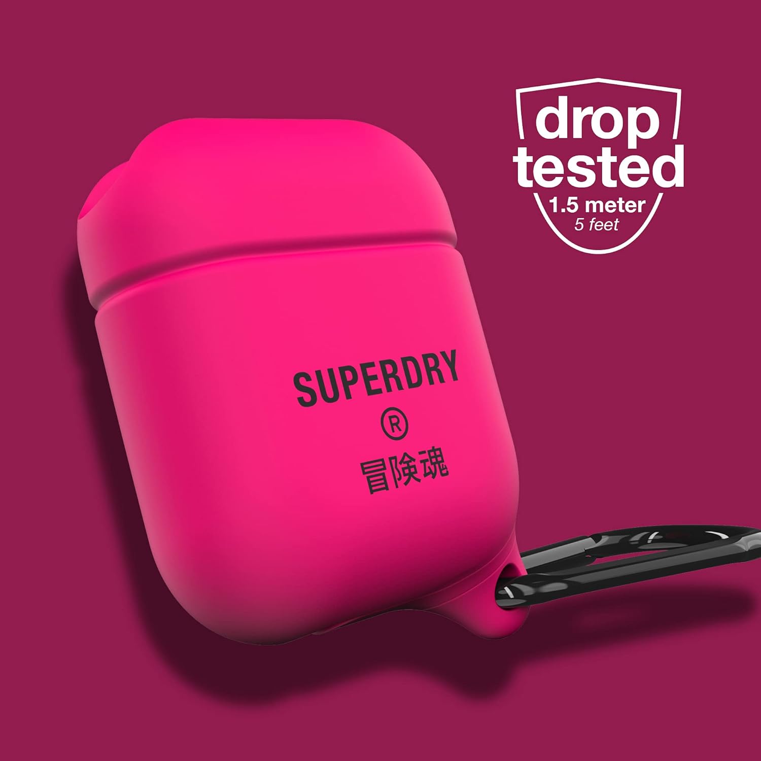 Superdry Airpod Cover Pink
