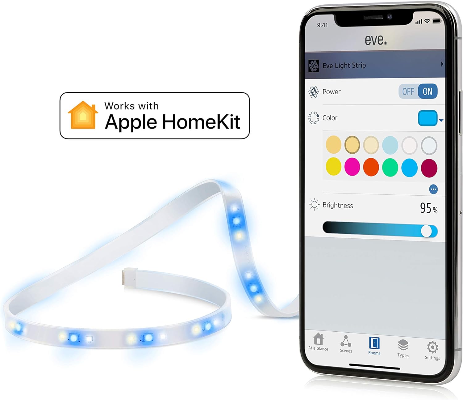 Eve Light Strip - Smart Led Strip With Apple Homekit Technology