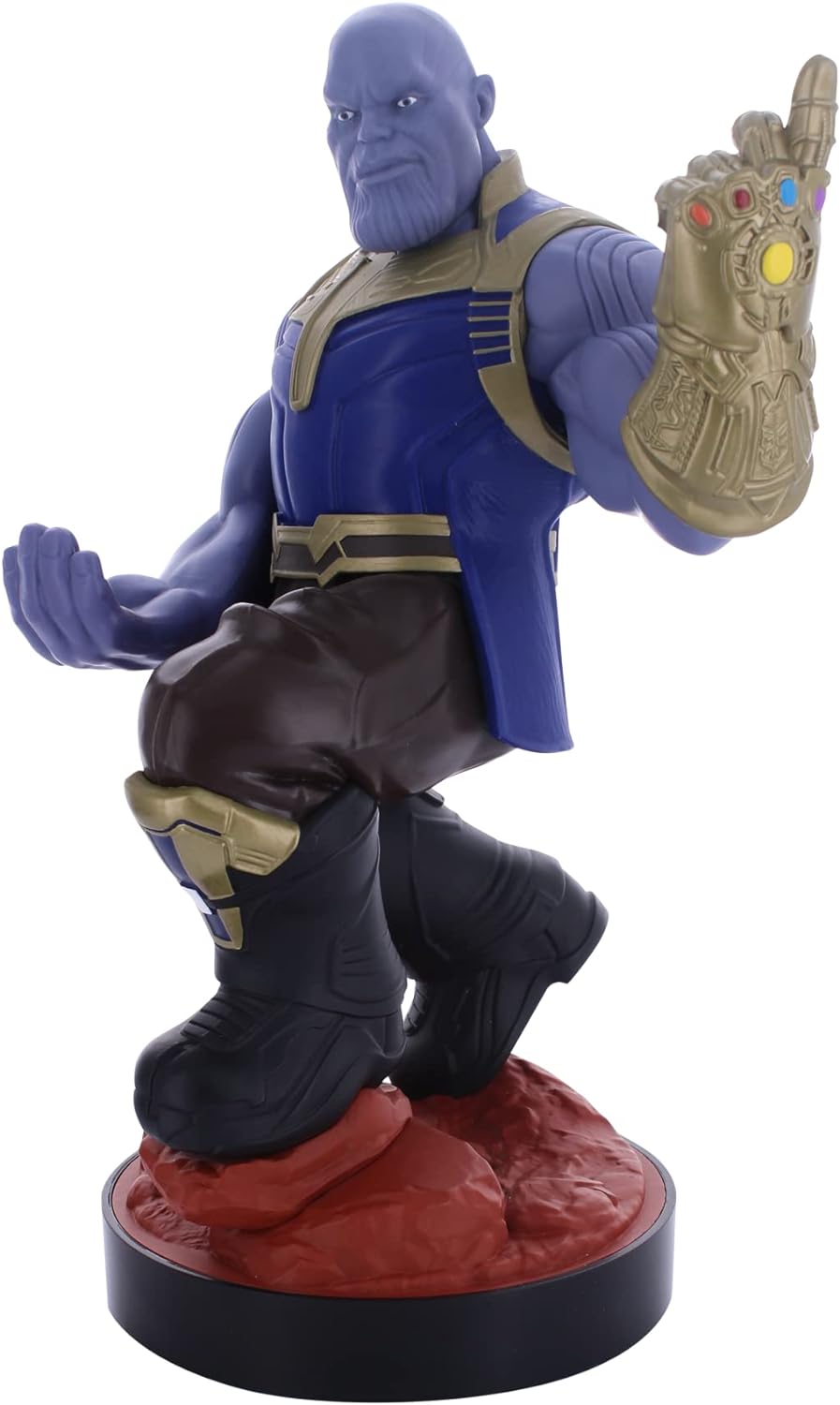 Cable Guys - Marvel Thanos Gaming Accessories Holder & Phone Holder for Most Controller (Xbox, Play Station, Nintendo Switch) & Phone