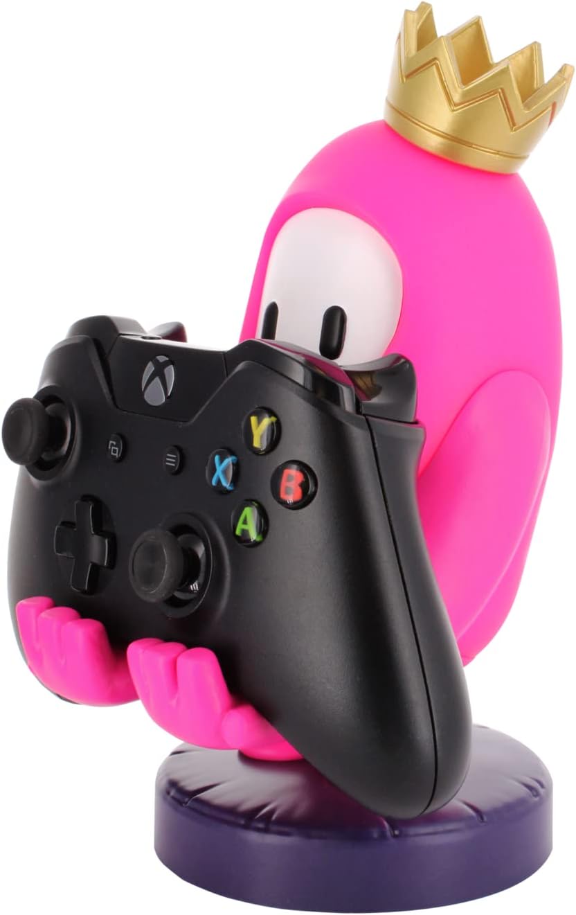 Cable Guys - Fall Guy Gaming Accessories Holder & Phone Holder for Most Controller (Xbox, Play Station, Nintendo Switch) & Phone