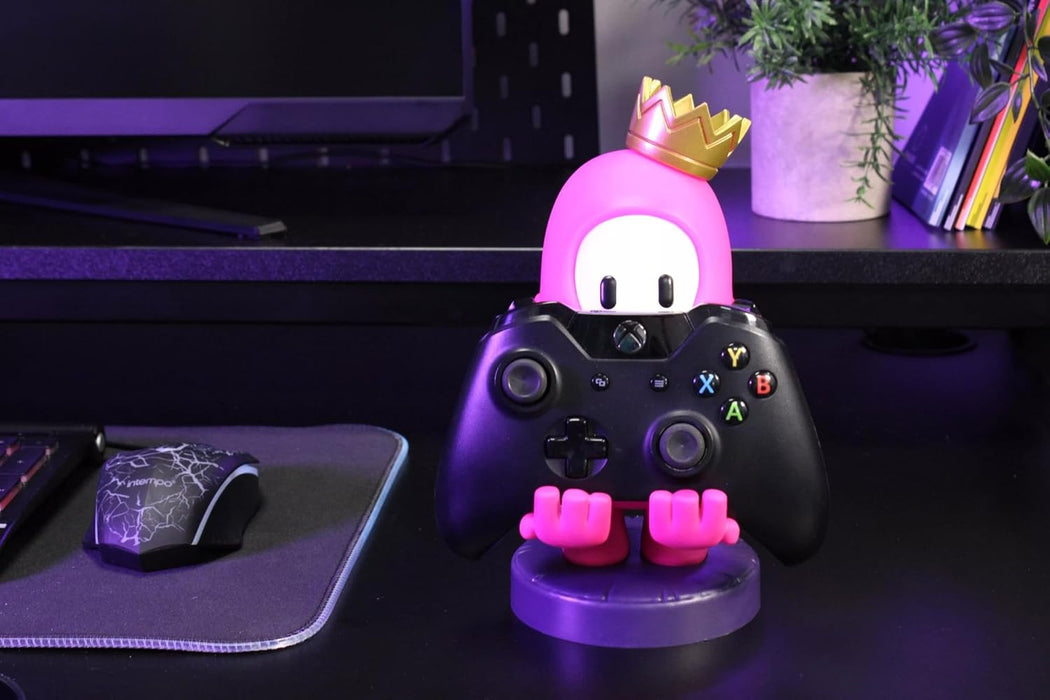 Cable Guys - Fall Guy Gaming Accessories Holder & Phone Holder for Most Controller (Xbox, Play Station, Nintendo Switch) & Phone