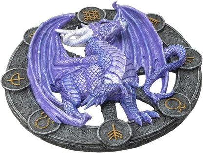 Pacific Giftware Wandrelief Drache Samhain by Anne Stokes 27 cm | Figur Statue Dragons of the Sabbats
