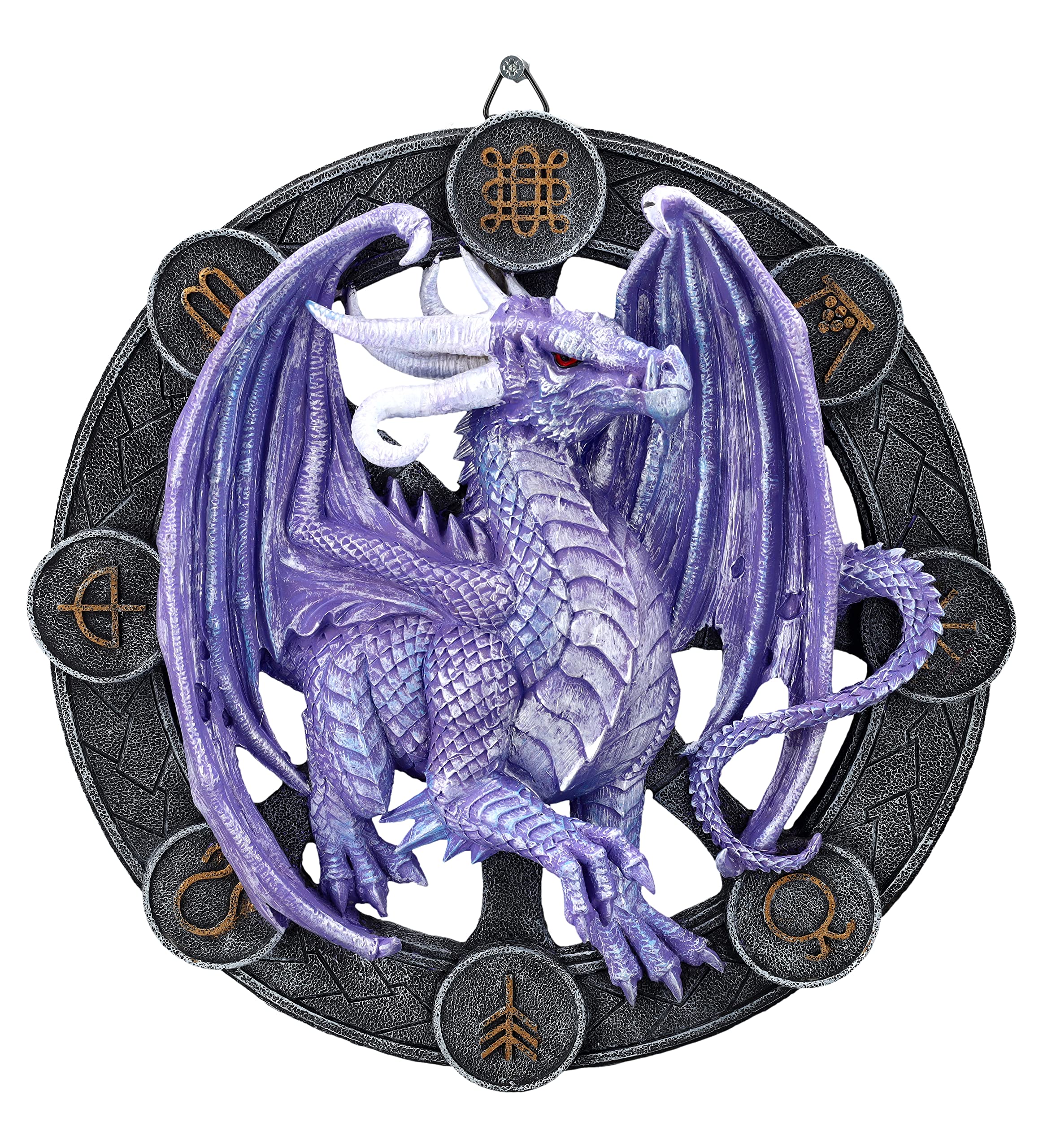 Pacific Giftware Wandrelief Drache Samhain by Anne Stokes 27 cm | Figur Statue Dragons of the Sabbats