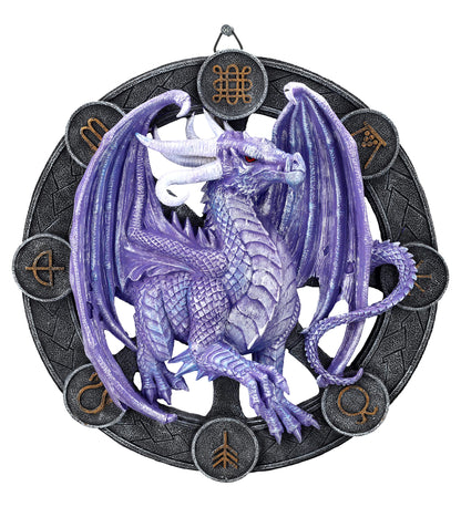 Pacific Giftware Wandrelief Drache Samhain by Anne Stokes 27 cm | Figur Statue Dragons of the Sabbats