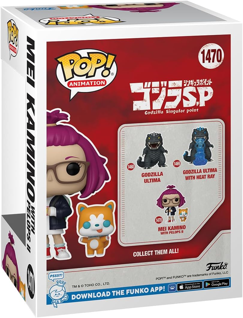 Funko POP! & Buddy: Godzilla Singular Point - Mei Kamino With Pelops II - Collectable Vinyl Figure - Gift Idea - Official Merchandise - Toys for Kids & Adults - TV Fans - Model Figure for Collectors