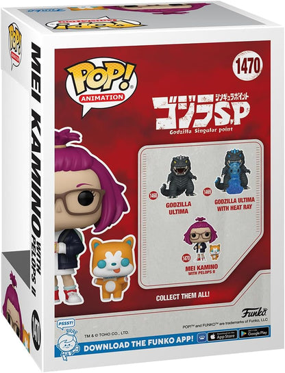 Funko POP! & Buddy: Godzilla Singular Point - Mei Kamino With Pelops II - Collectable Vinyl Figure - Gift Idea - Official Merchandise - Toys for Kids & Adults - TV Fans - Model Figure for Collectors