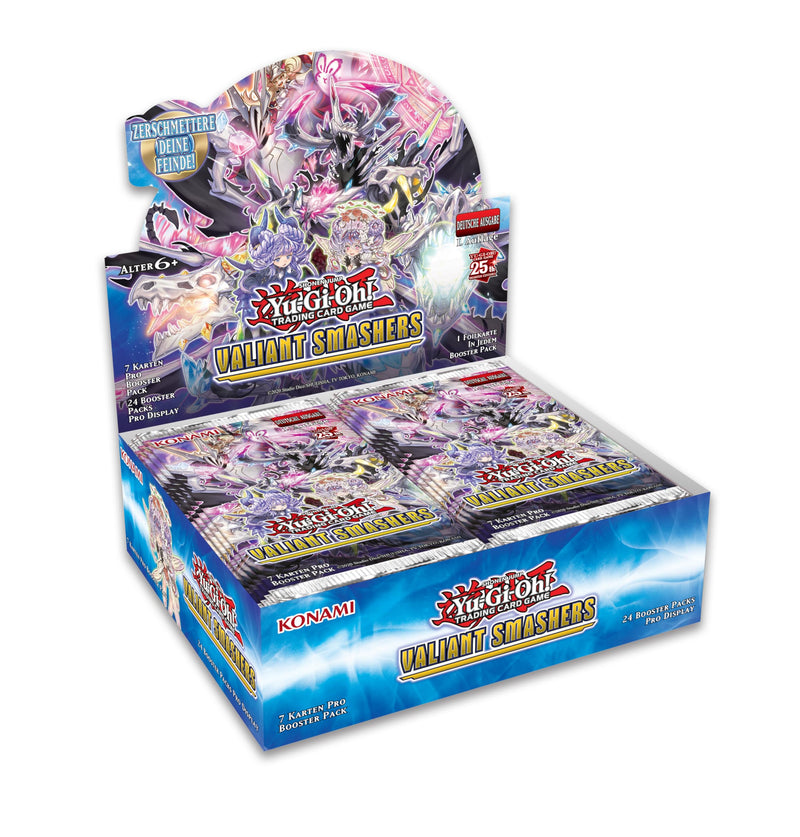 Yu-Gi-Oh! Trading Card Game Valiant Smashers-Display-Deutsche Ausgabe, 1. Auflage