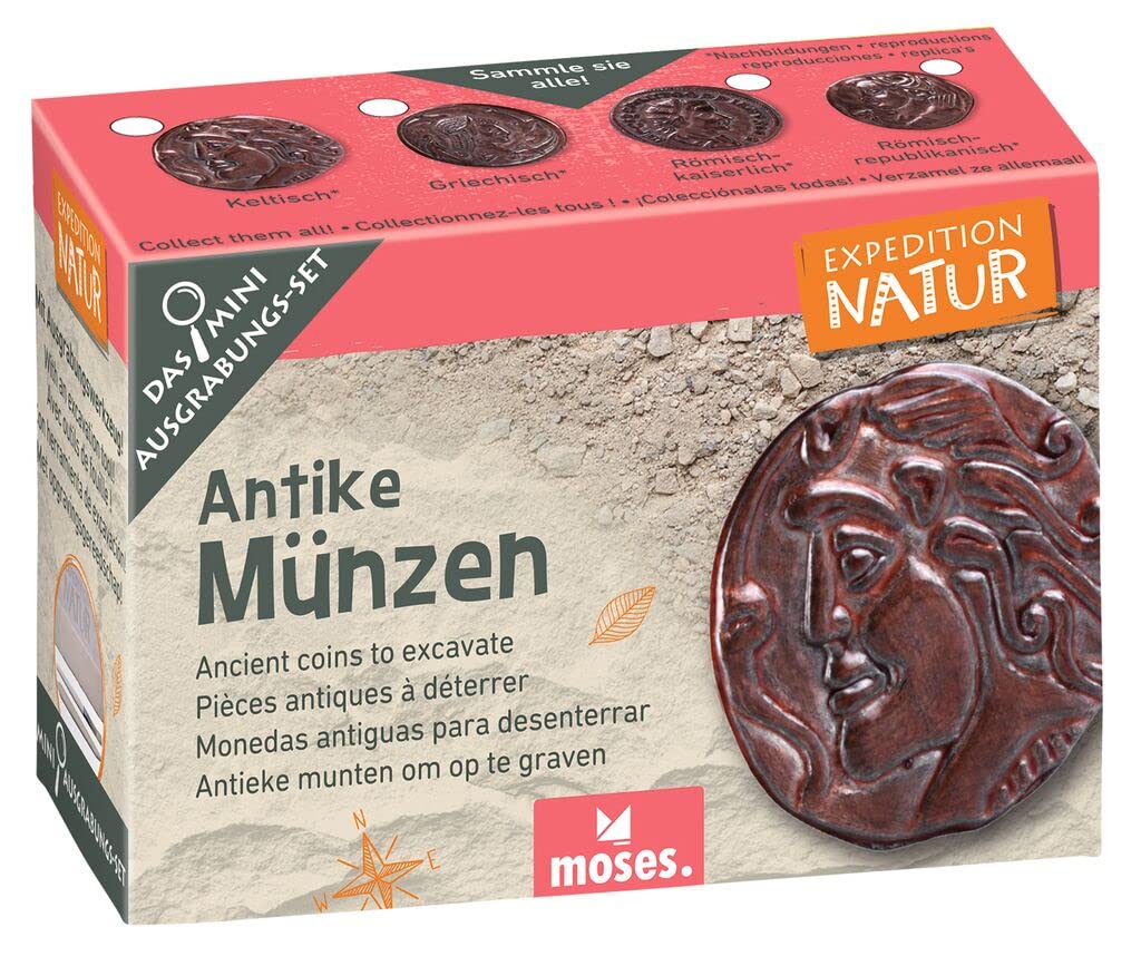 Moses Expedition Natur 09831 Mini Digging Set Antique Coins