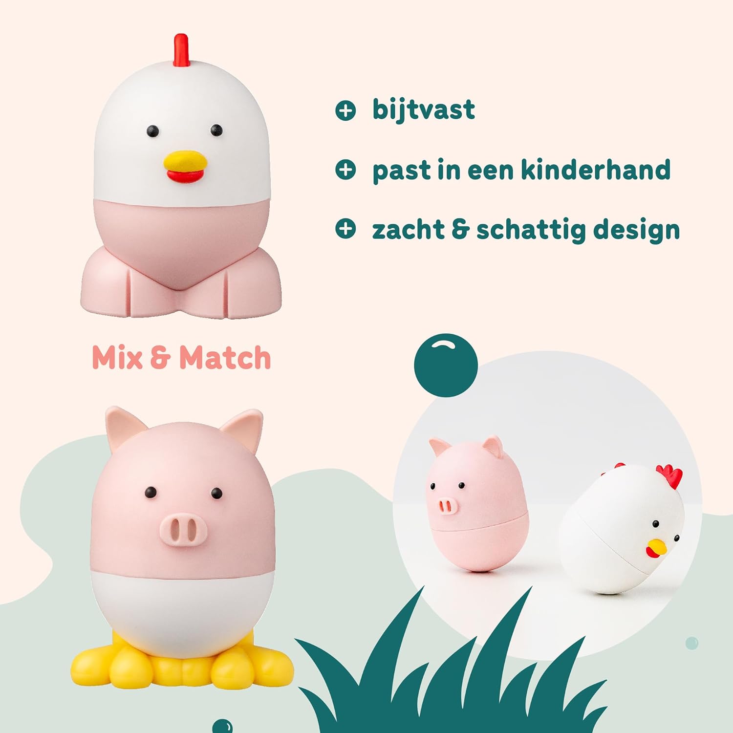 Magimals Wibly Wobly Farm | magnetisch speelgoed | peuter speelgoed | speelgoed 1 jaar/2jaar/3jaar | speelgoed jongens en meisjes | badspeelgoed | dierenspeelgoed