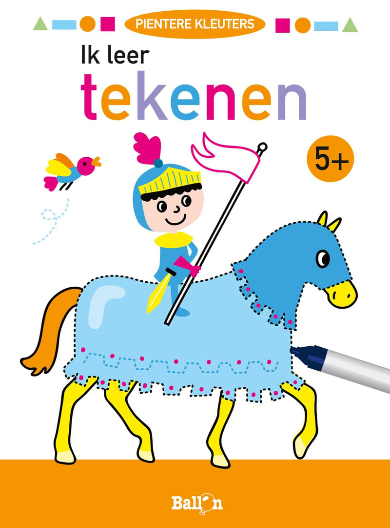 Ik leer tekenen 5+ (wipe & clean) (Pientere kleuters (wipe & clean), 1