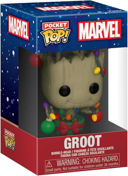 Funko Pocket Pop! & Tee: Guardians of The Galaxy - Holiday Groot - S