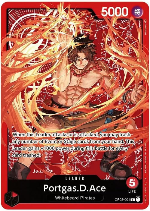 BANDAI One Piece Card Game – Special Goods Set – Ace Sabo Luffy Limited Edition, 227628