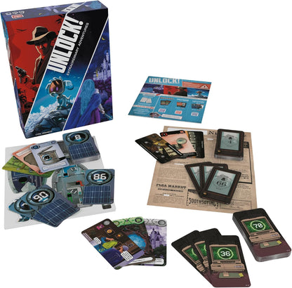 Space Cowboys | Unlock 11! Extraordinary Adventures | Card Game | Ages 10+ | 1-6 Players | 60 Minutes Playing Time