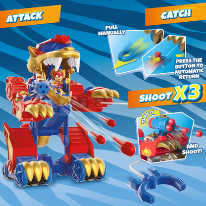 SUPERTHINGS S - Playset 1x2 Tiger Transformer Roboter (V.0)