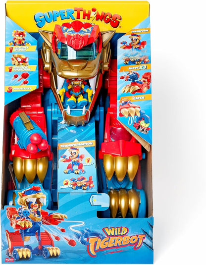 SUPERTHINGS S - Playset 1x2 Tiger Transformer Roboter (V.0)