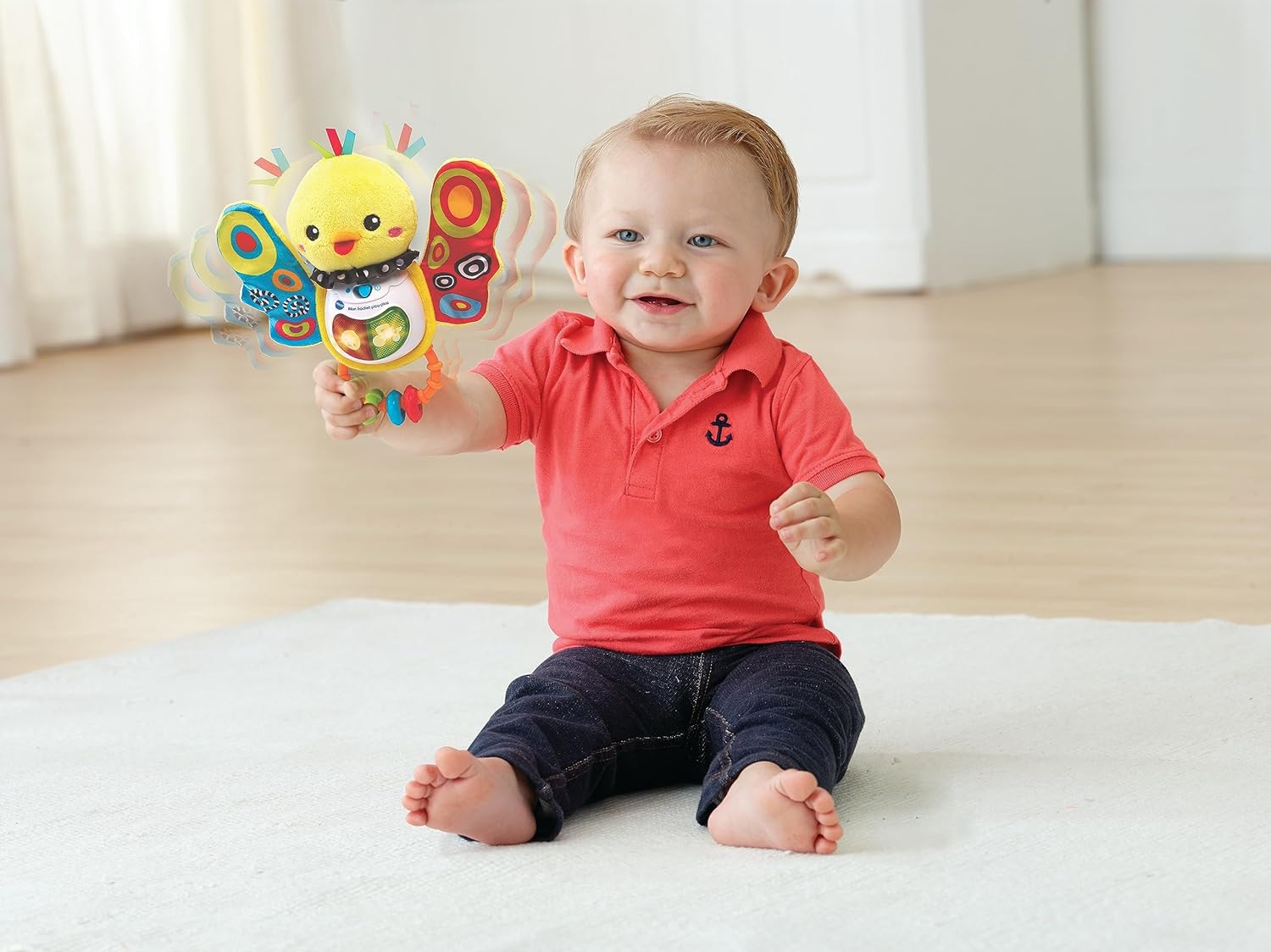 Hasbro V-Tech 80-185307-007 The Interactive Rattle, Multicolour